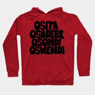 Osita Osadebe: Celebrating the Iconic Osondi Oswendi - Igbpo Highlife Nigeria Hoodie